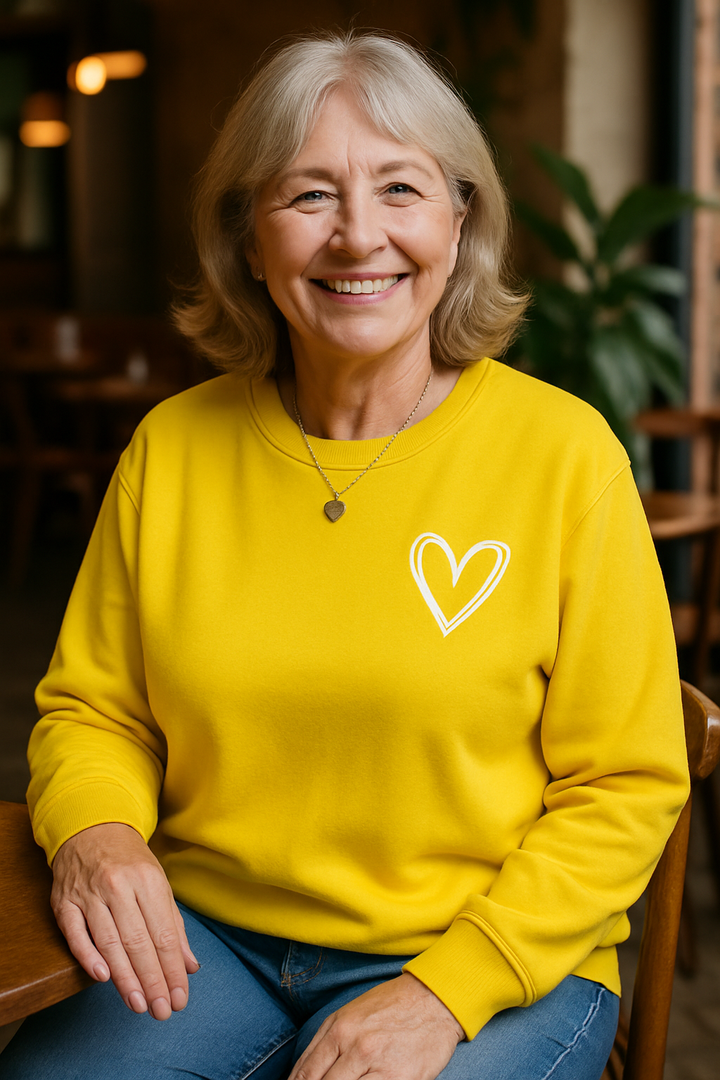 June |  Heart Detail Jumper - Comfort, Style and Softness
