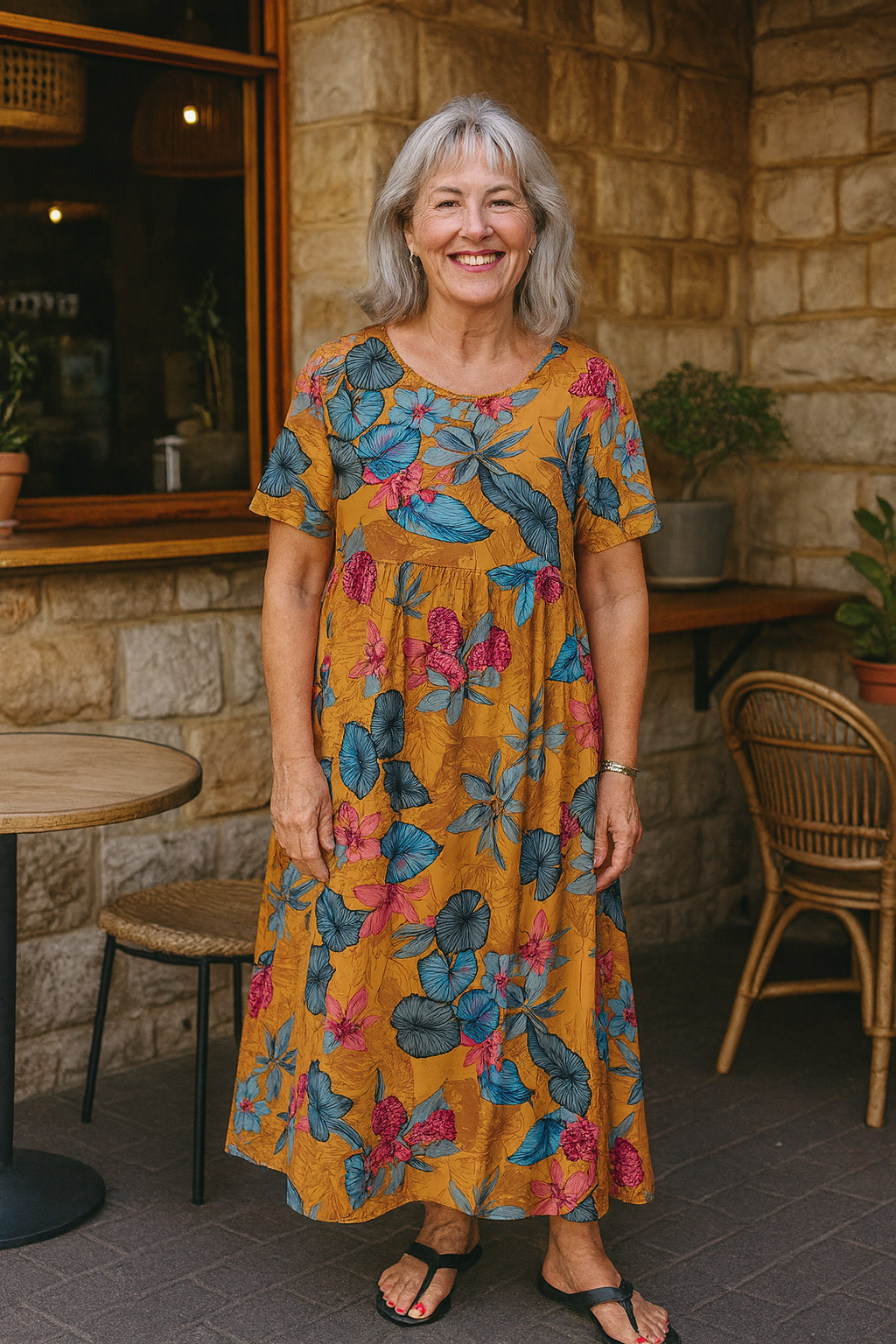 Isabella | Breezy Floral Maxi Dress – Where Comfort Meets Confidence (S-5XL)