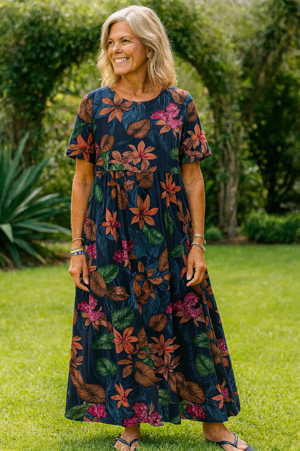 Isabella | Breezy Floral Maxi Dress – Where Comfort Meets Confidence (S-5XL)