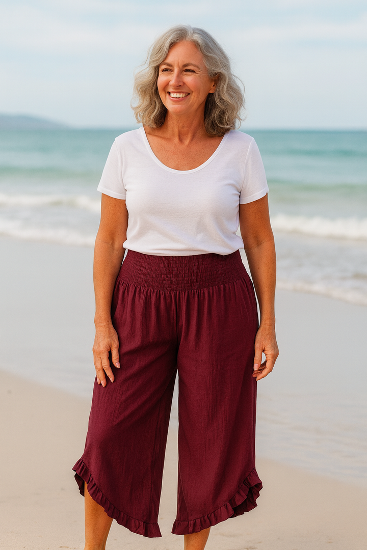 May | Cotton-Linen Ease Pants