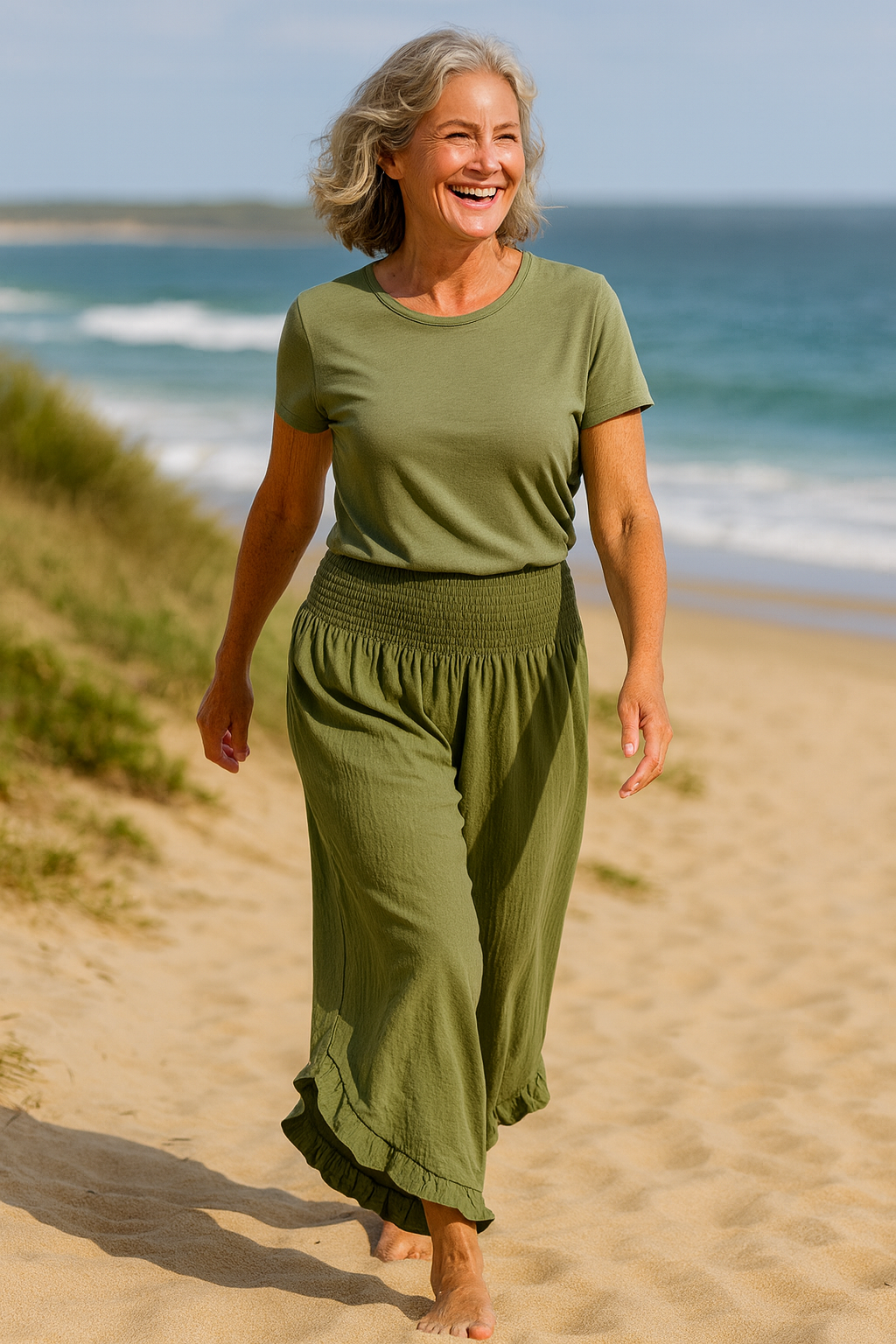 May | Cotton-Linen Ease Pants