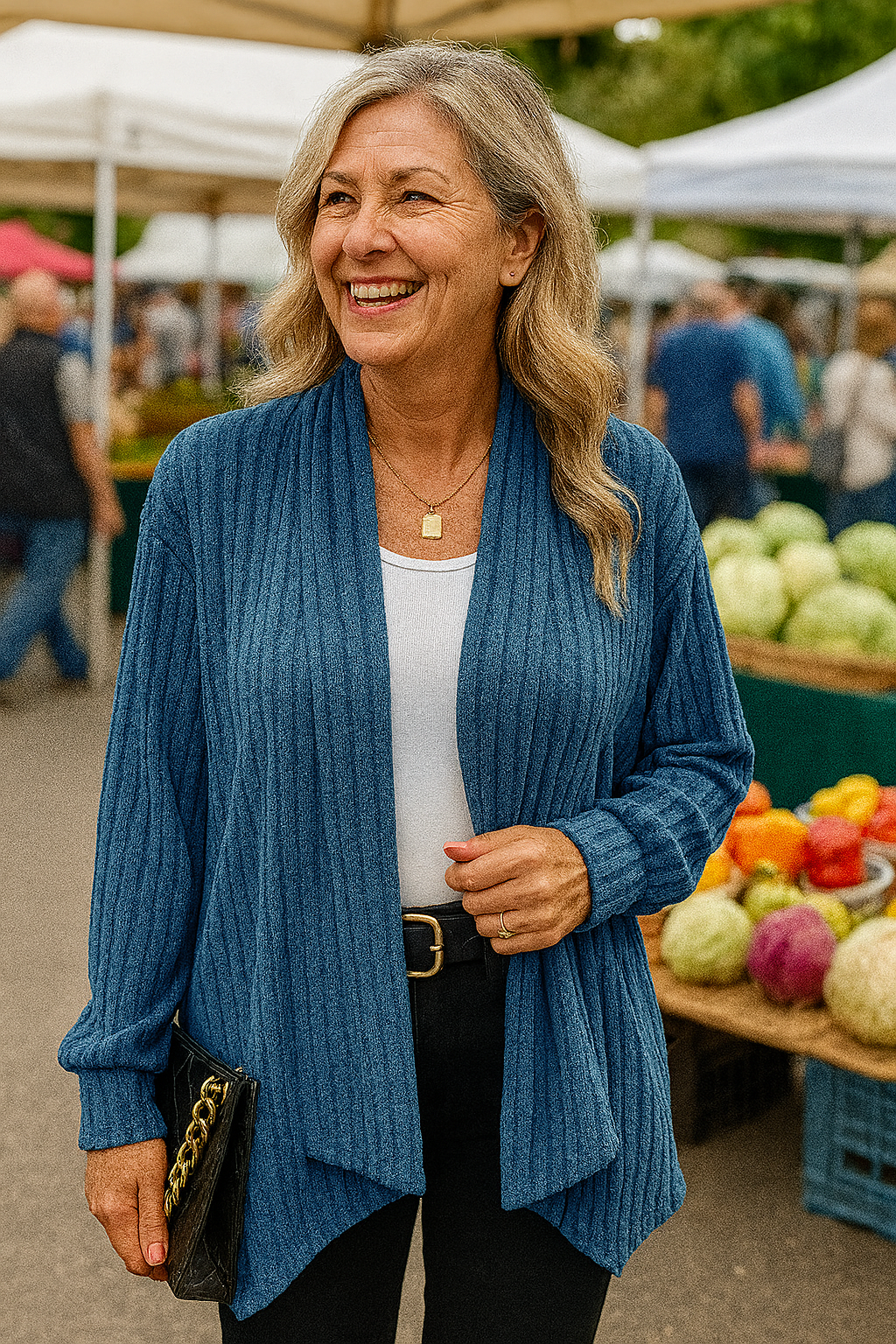 Bunty | Lightweight Knit Cardigan – Confidence in motion