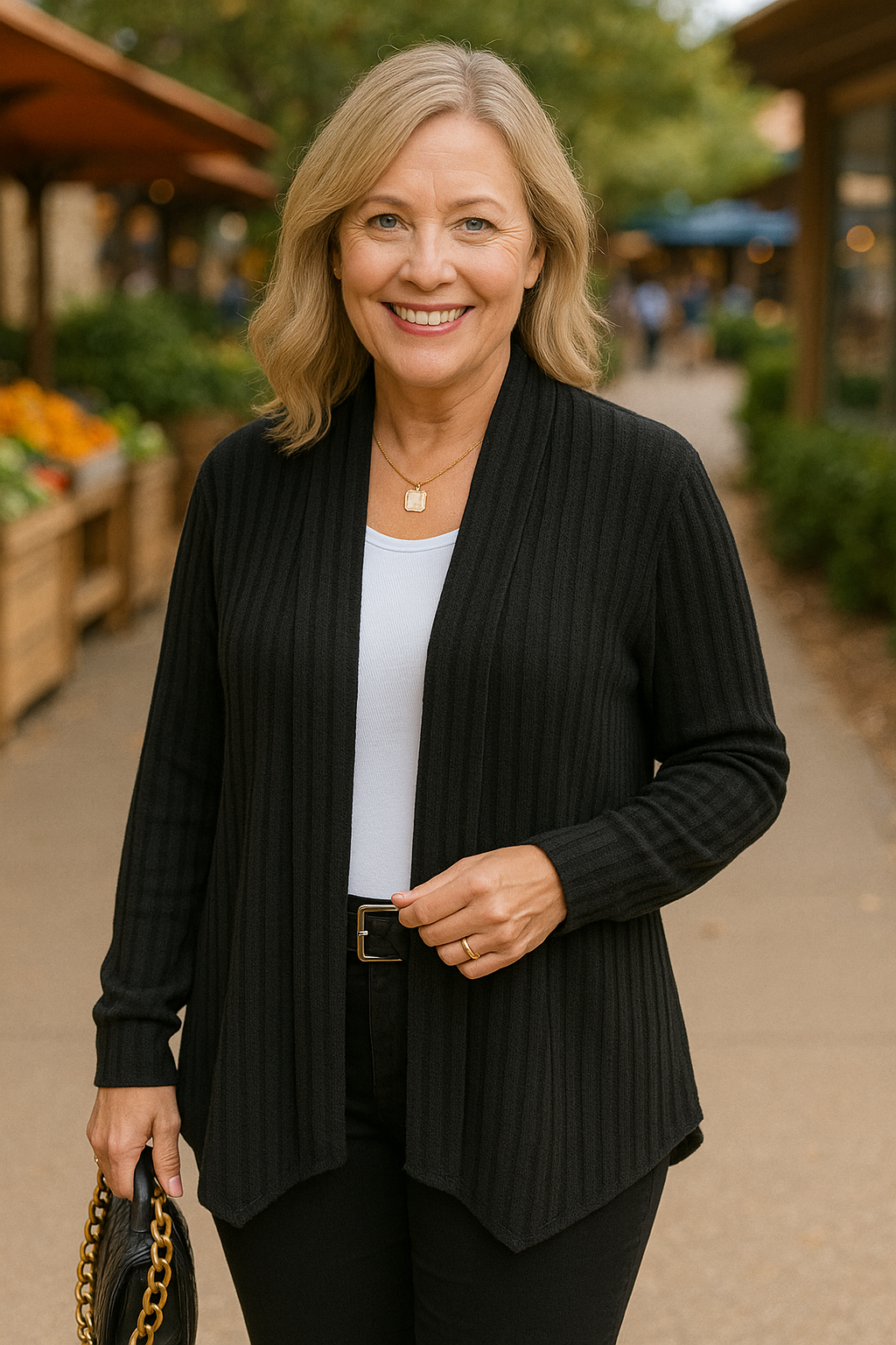 Bunty | Lightweight Knit Cardigan – Confidence in motion