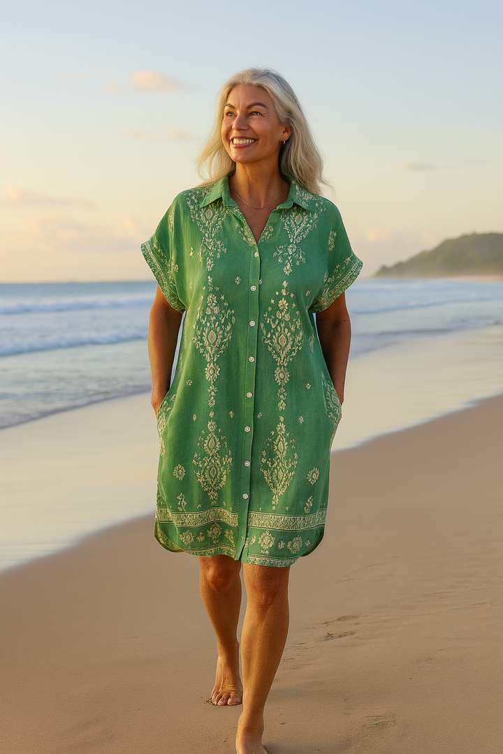 Joan | Boho Dress ( Cotton-Linen )
