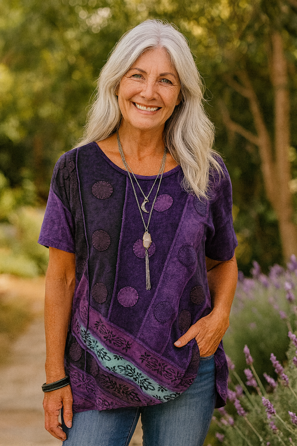 Frances | Artistic Top – Flows Gently, Flatters Beautifully