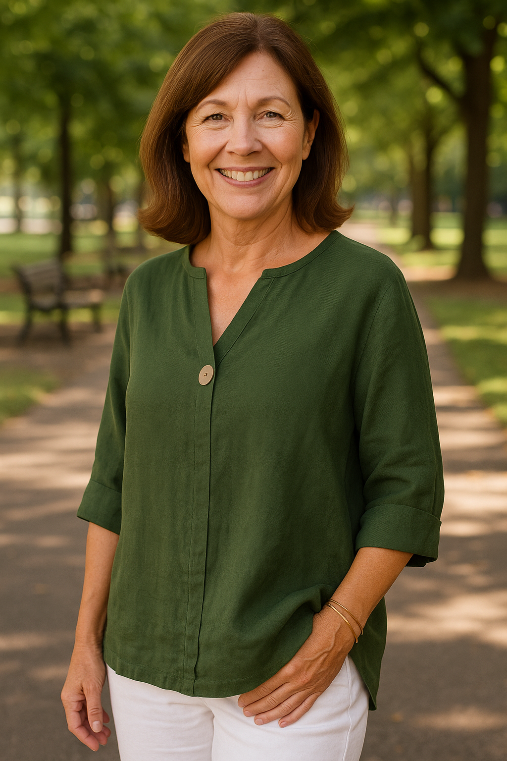 Grace | Blouse - Light. Flattering. Made for real women