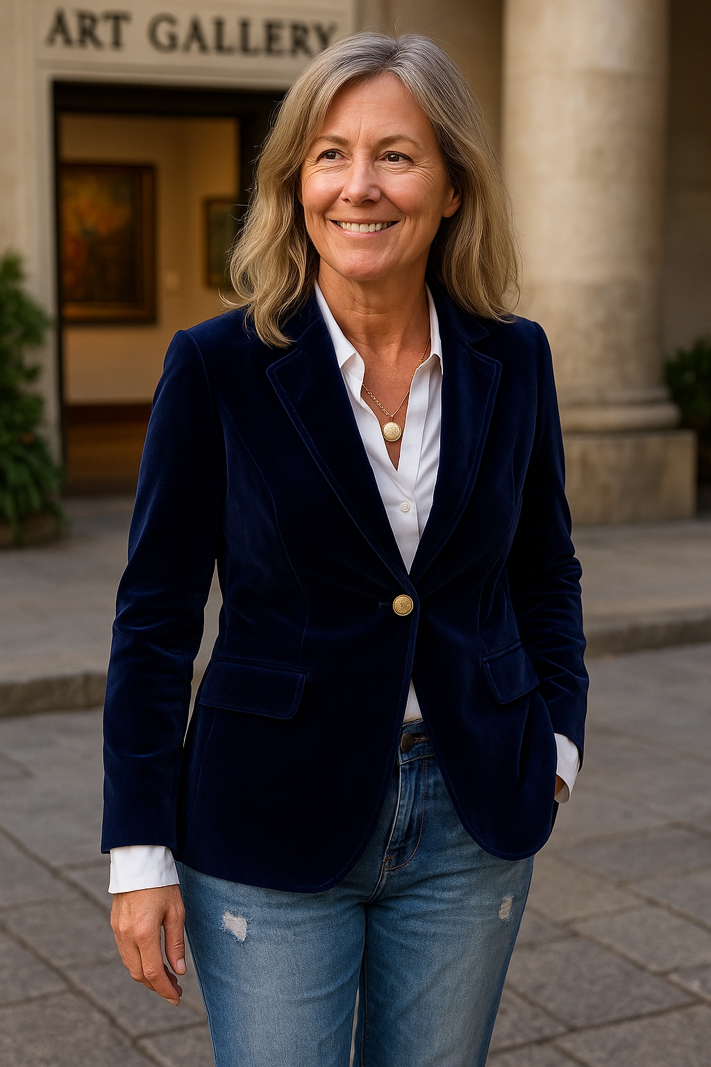 Angelina | Velvet Blazer – Confidence, Comfort & Timeless Class