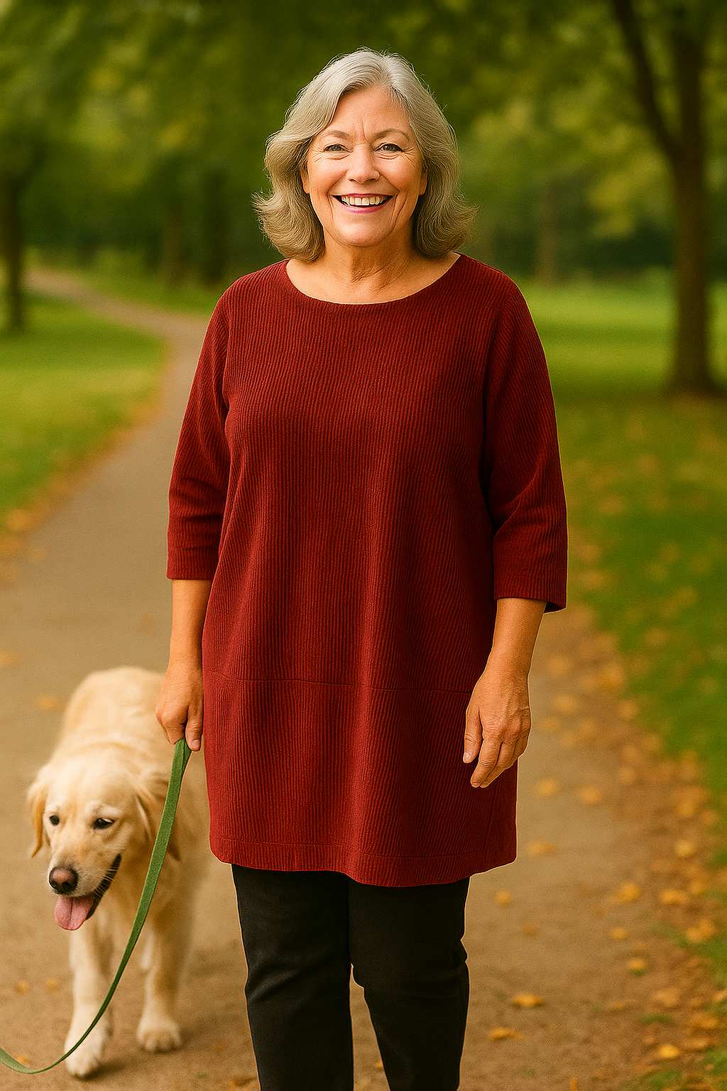 Amelina| Soft Cord Tunic – Effortless Comfort, Quiet Elegance