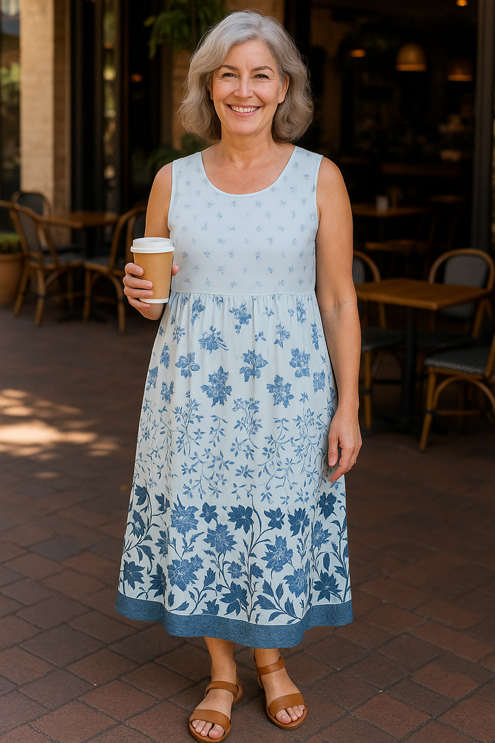 Matilda | Flow Midi Dress - Where Comfort Meets Confidence