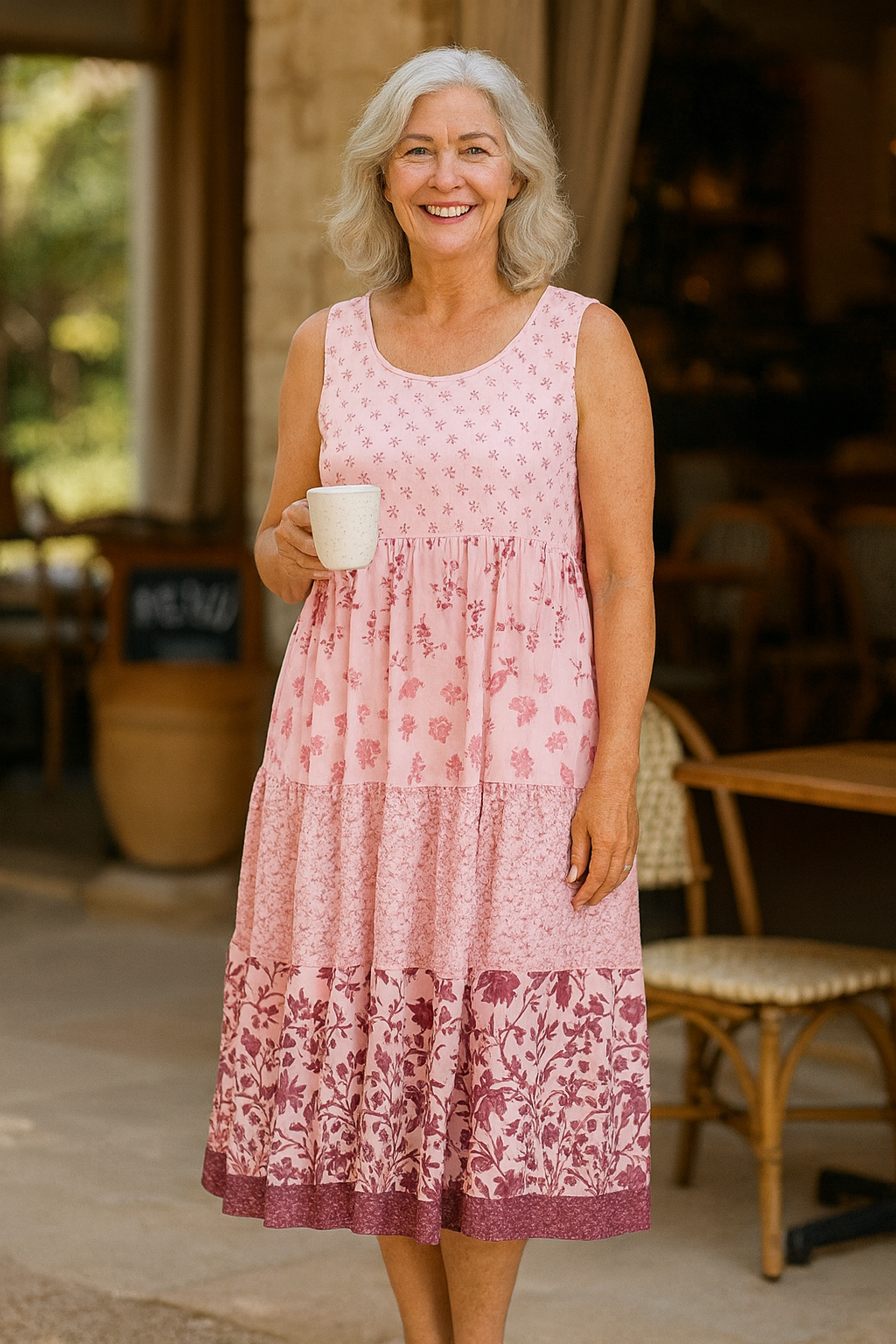 Matilda | Flow Midi Dress - Where Comfort Meets Confidence