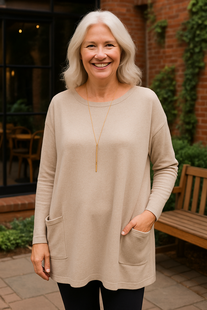 Brigid | Everyday Tunic – Effortless Elegance with Practical Pockets