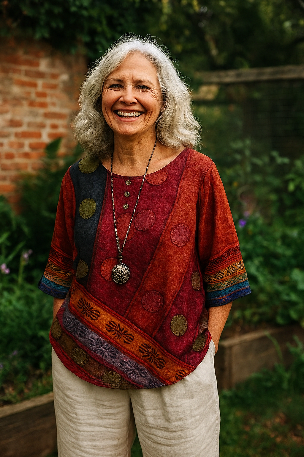 Elizabeth | Artistic Top – Flows Gently, Flatters Beautifully