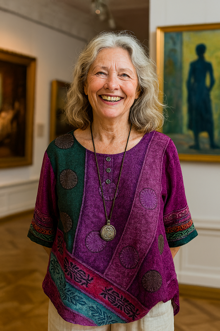 Elizabeth | Artistic Top – Flows Gently, Flatters Beautifully