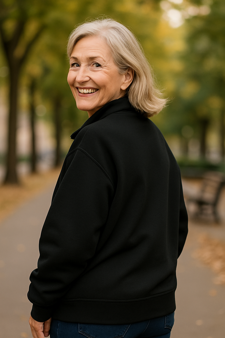 Brontë Quarter-Zip Knit