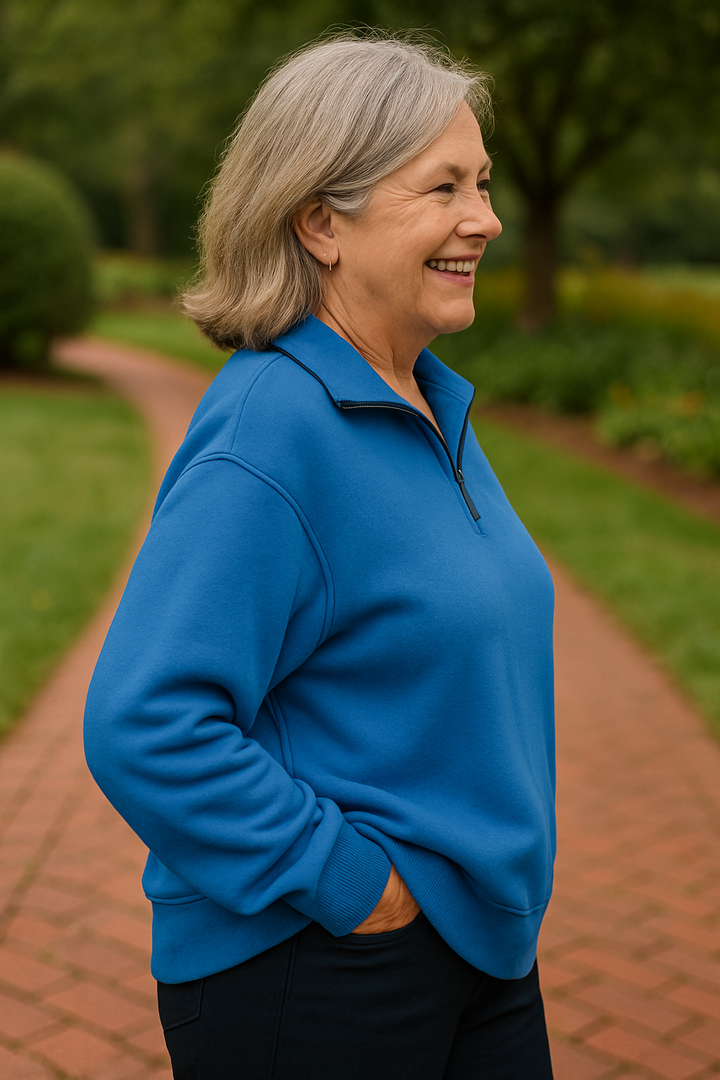 Brontë Quarter-Zip Knit