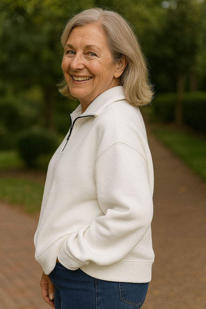 Brontë Quarter-Zip Knit