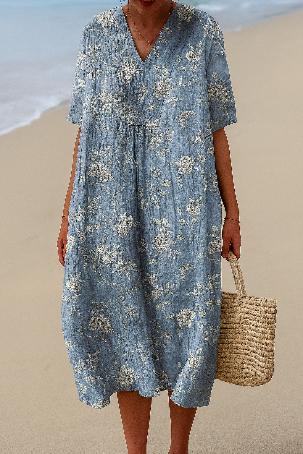 Aileen - Cotton Dress Inspired by Artists
