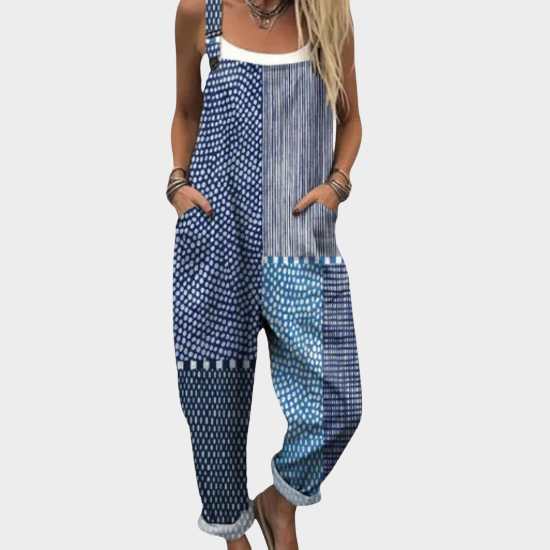 Rona – Bequemer Overall mit Print