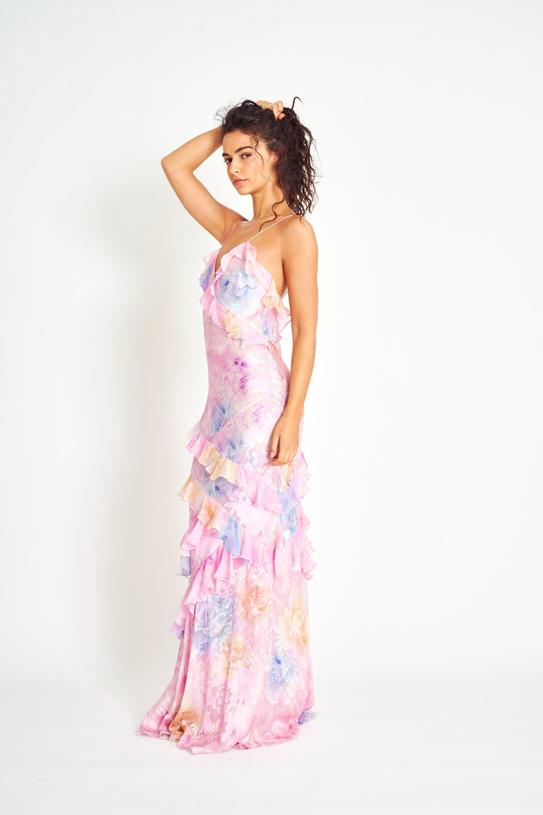 Marion | Ruffle Maxi Dress