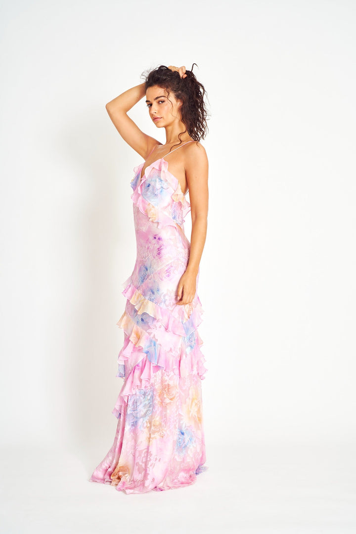 Marion | Ruffle Maxi Dress