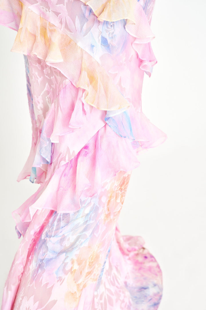 Marion | Ruffle Maxi Dress
