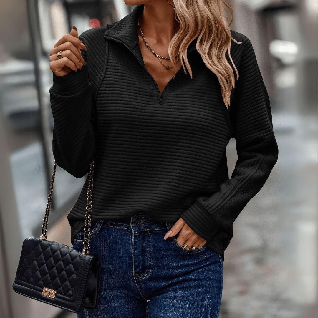Blythe | Chic Half-Zip Pullover