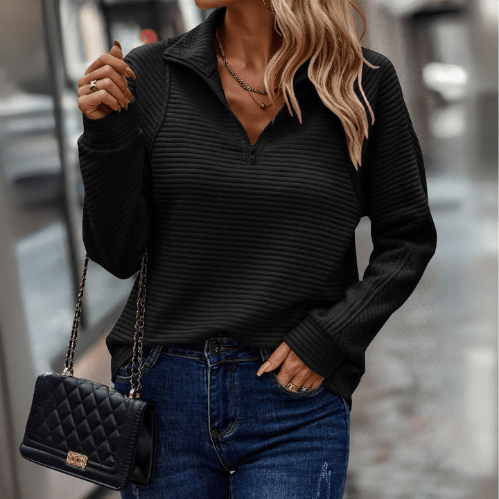 Blythe | Chic Half-Zip Pullover