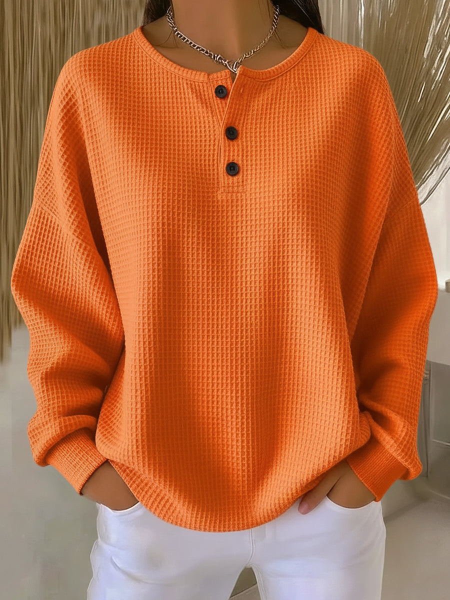 Nadine™ | Waffle Knit Cosy Jumper