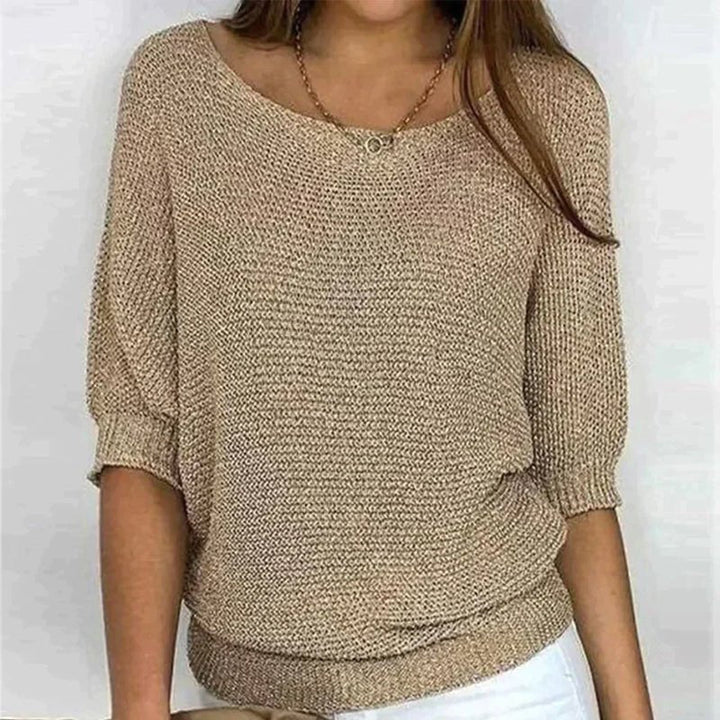 Benedicta Luxe | Cosy Knit Top
