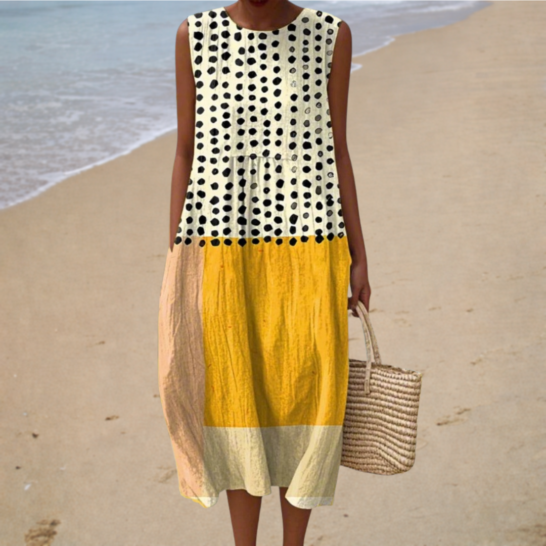 Muriel Sleeveless Summer Dress