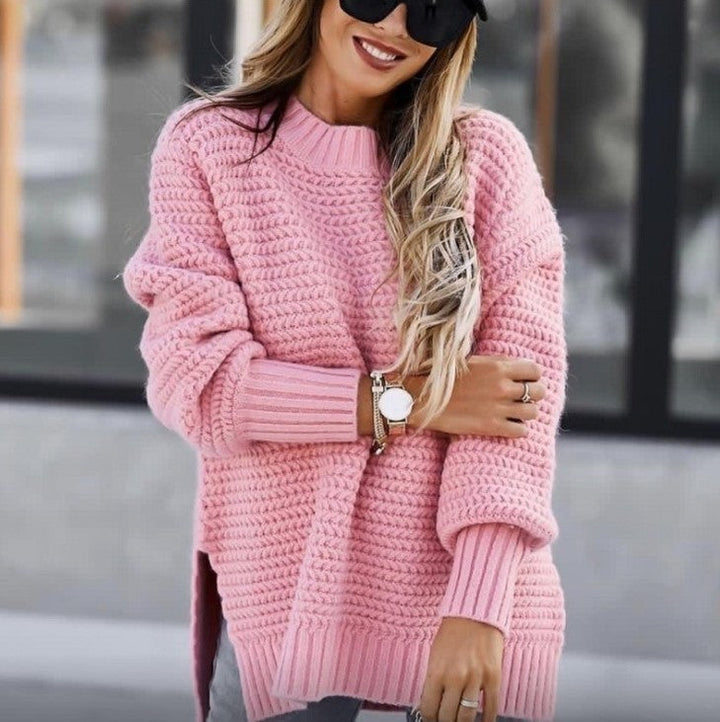 Brianna | Luxe Textured Knit Pullover - Comfort & Elegance