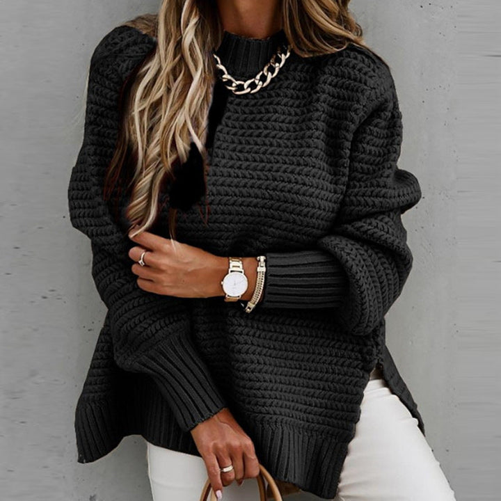 Brianna | Luxe Textured Knit Pullover - Comfort & Elegance