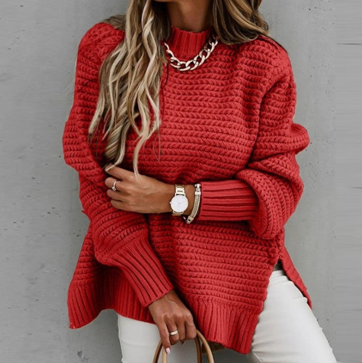 Brianna | Luxe Textured Knit Pullover - Comfort & Elegance