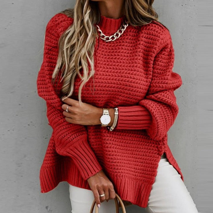 Brianna | Luxe Textured Knit Pullover - Comfort & Elegance