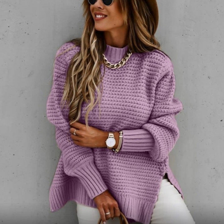 Brianna | Luxe Textured Knit Pullover - Comfort & Elegance