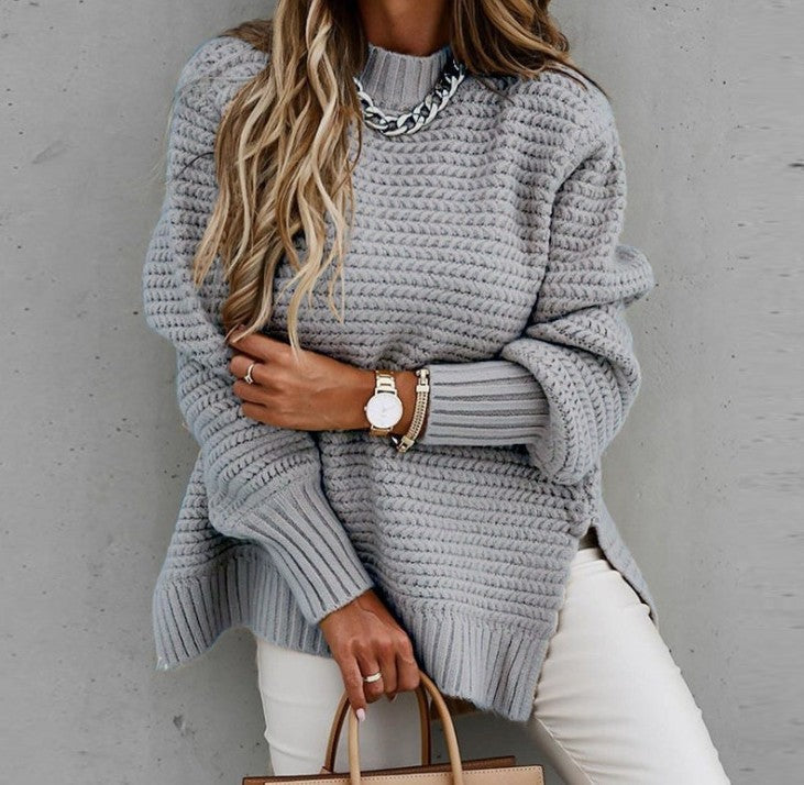 Brianna | Luxe Textured Knit Pullover - Comfort & Elegance