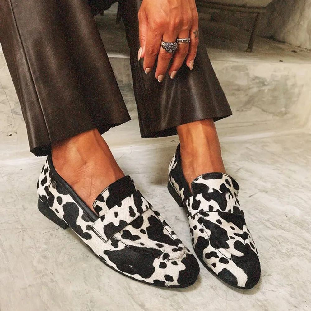 ESTHER ANIMAL PRINT LOAFERS