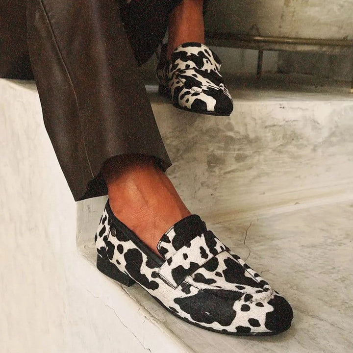 ESTHER ANIMAL PRINT LOAFERS
