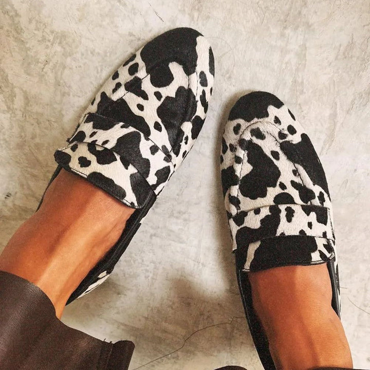 ESTHER ANIMAL PRINT LOAFERS