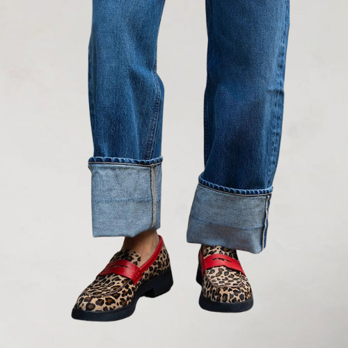 Kitty | colour Block Loafers
