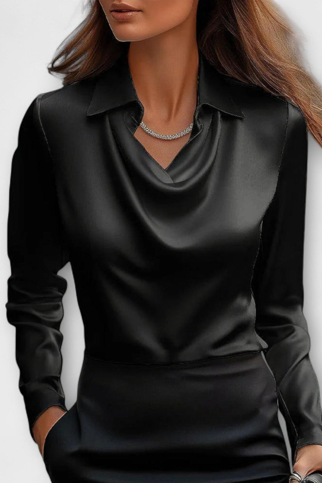 Ronja | Satinbluse