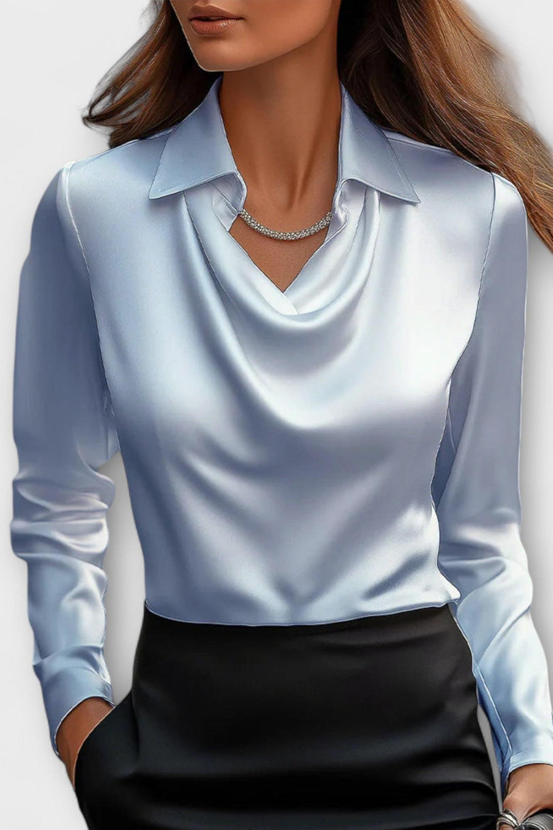 Ronja | Satinbluse
