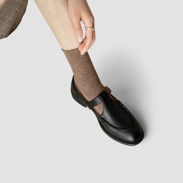 Luisa | Orthopedic Square-Toe Mary Jane Shoes
