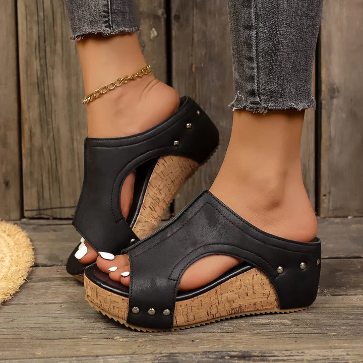 Roxana - Lumi Stud Wedges