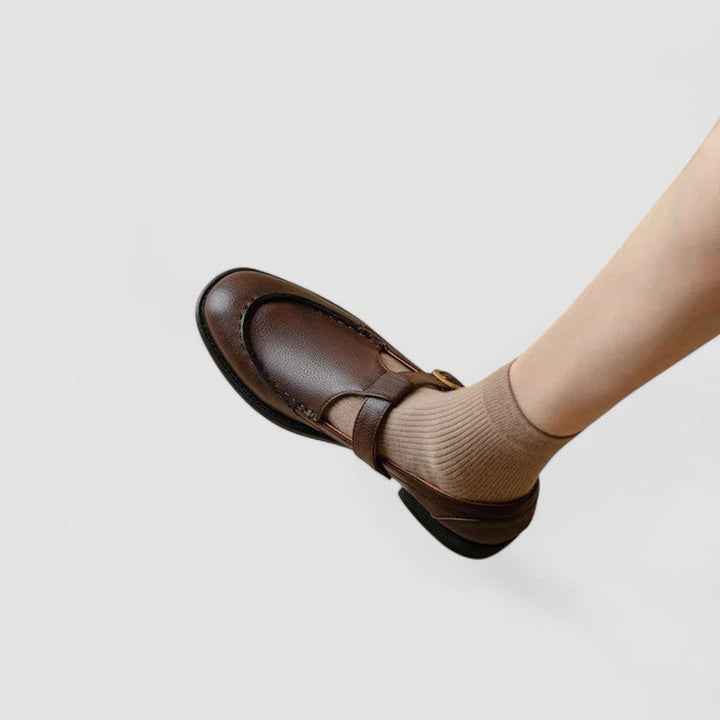 Luisa | Orthopedic Square-Toe Mary Jane Shoes