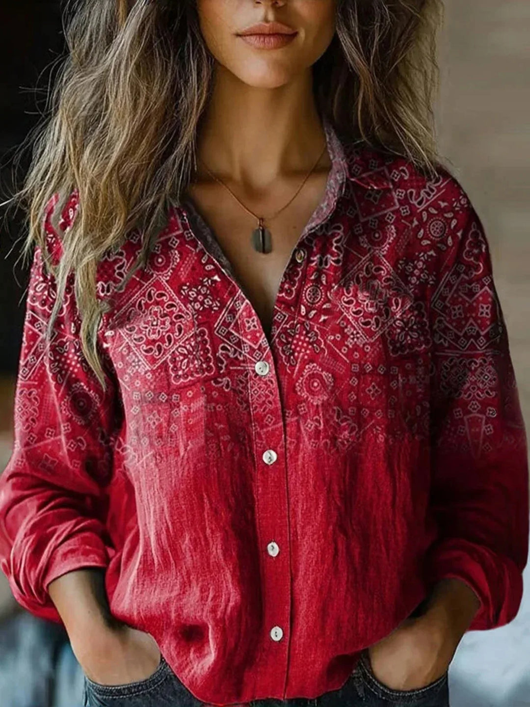 Amira Delanova | Sophisticated Blouse