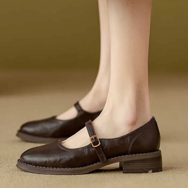 Barbara | Timeless Leather Mary Jane Comfort Shoes