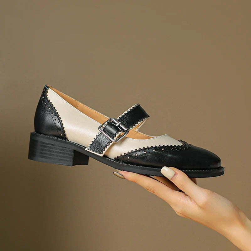 Madeleine | Leather Mary Jane Shoes