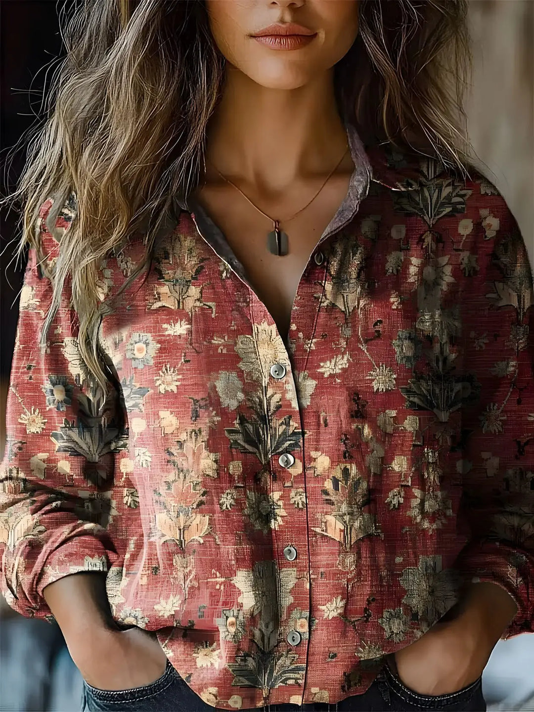 Amira Delanova | Sophisticated Blouse