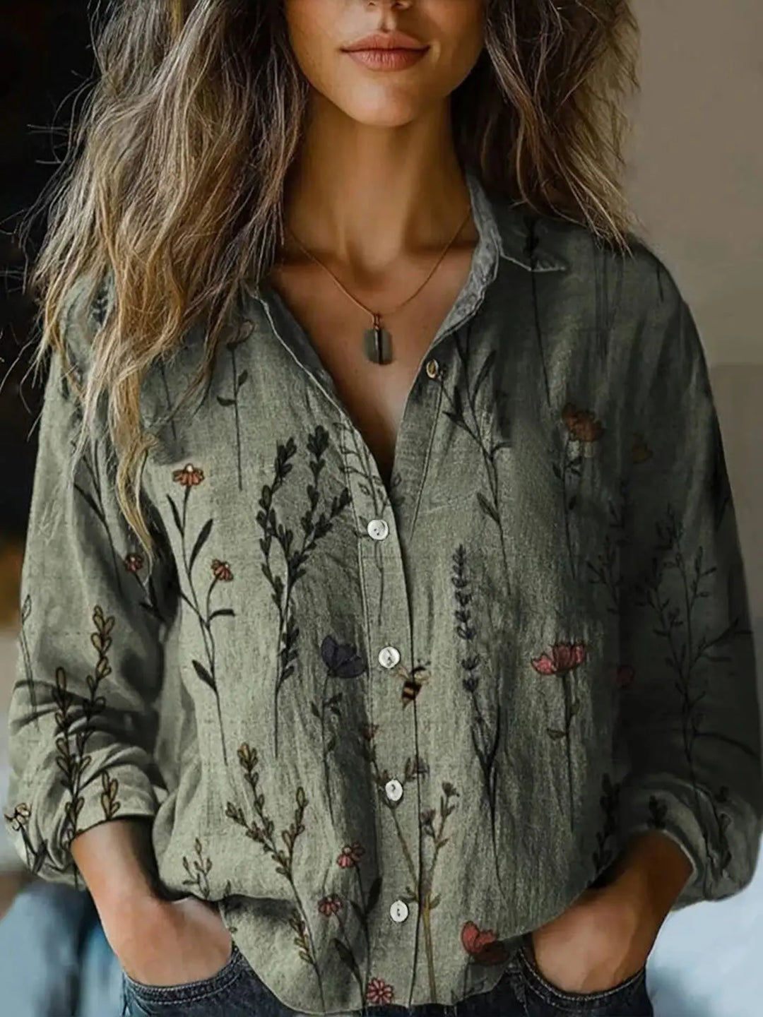 Amira Delanova | Sophisticated Blouse